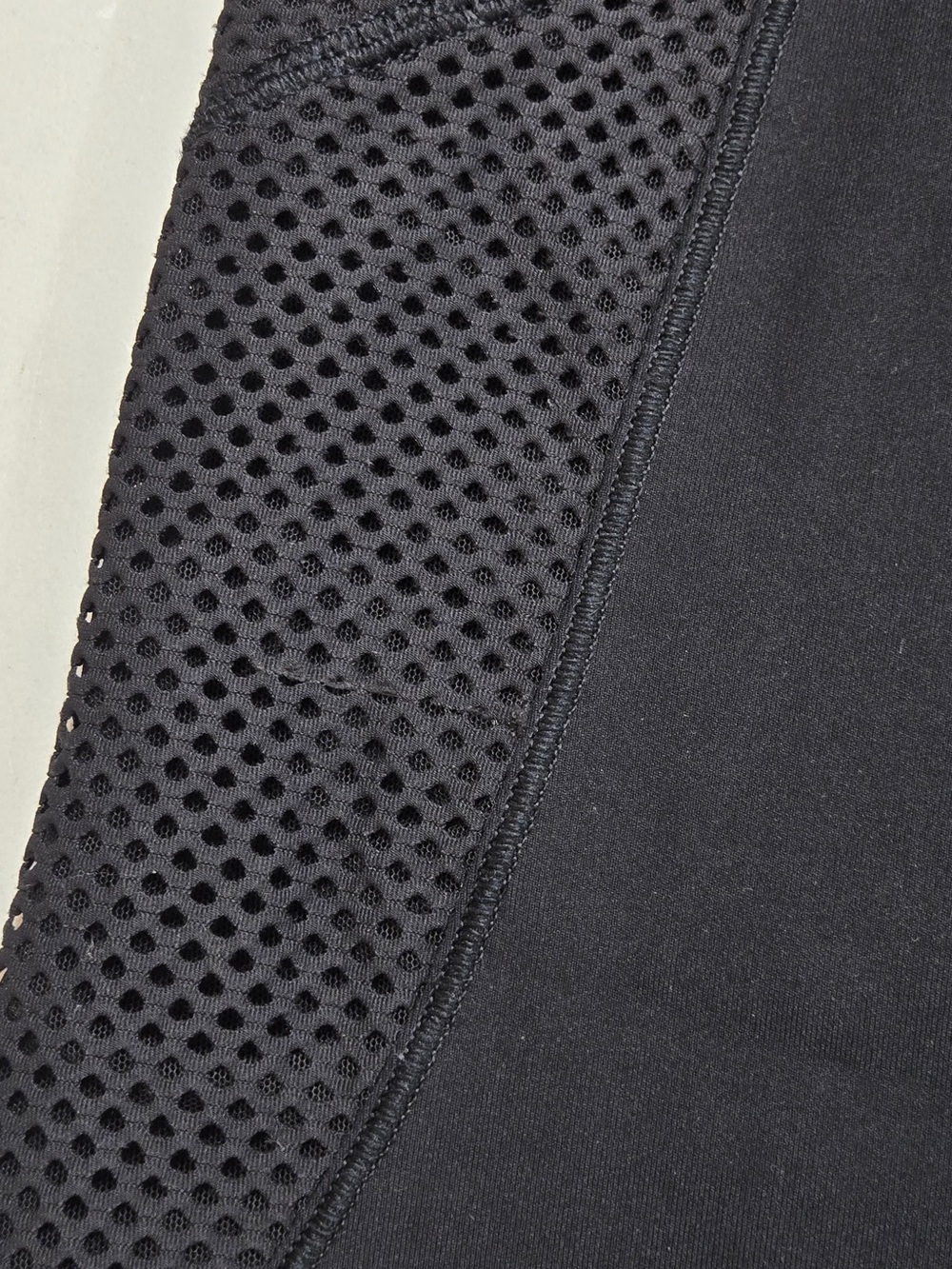 LULULEMON High Rise Black Mesh Leggings 28” Length 9012 - Picture 7 of 8